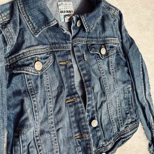 Denim Crop Jacket