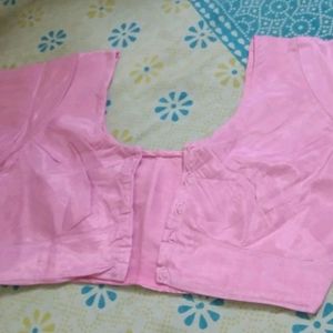 Pink Saree Blouse