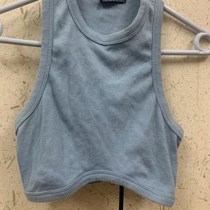 BLUE TANK TOP 32 Bust