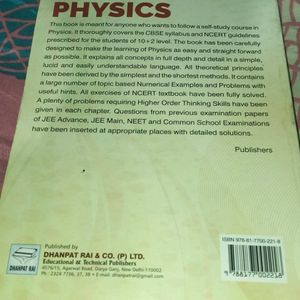 S.L.Arora Physics Book Vol - II For Class XI