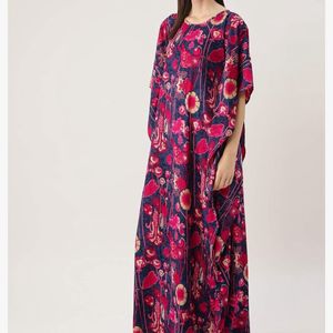 Cottinfab Longline Kaftan Pink