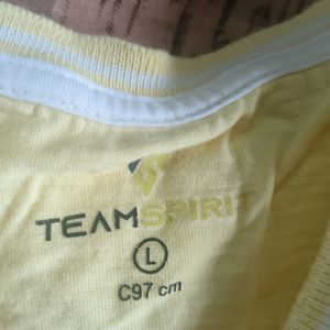 Team Spirit Yellow Los Angeles Tshirt