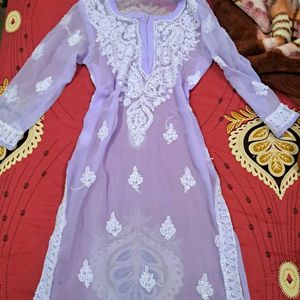 Lucknawi Chikankari Kurti