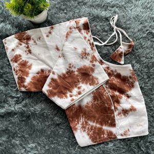 Tie & Dye Blouse Perfect For Office Going Women