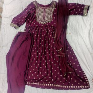 Festive Wear Kurta Set Woth Dupatta