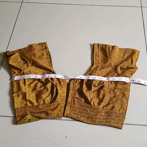 Saree With Stitched  Blouse For Diwali Gifting