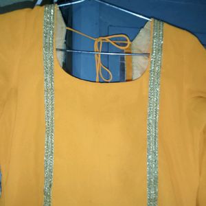 Orange Formal Kurti