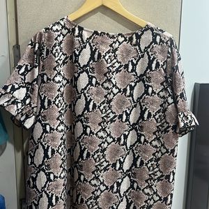 Tiger Print Shirt/top