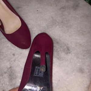 Maroon Stiletto Heels