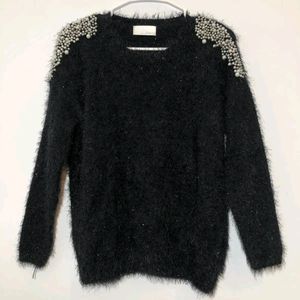 Embellished Sweater