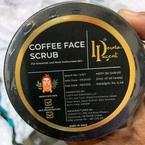 Derma Lucent Premium Coffee Face Scrub