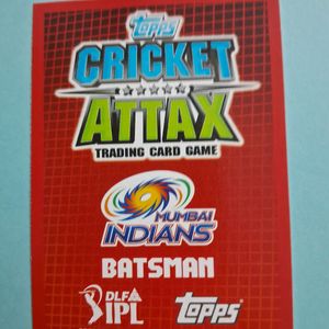 SACHIN TENDULKAR BASE CARD