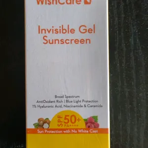 Wishcare Invisible Gel Sunscreen