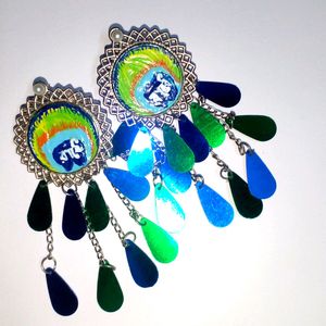 Peacock Earring