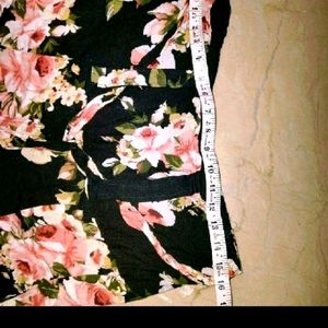 Long Floral Skirt