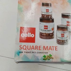 Cello Square Mate Airtight 18pcs Containers