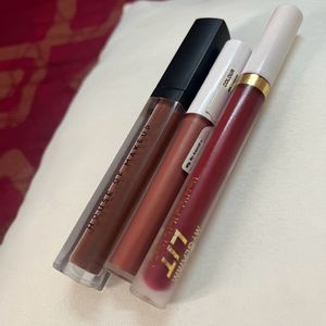 Combo Of Three Lipsticks