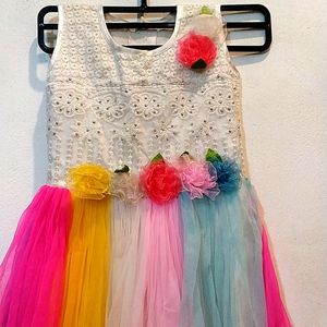 🌈Rainbow 🌈 Frock 🌈