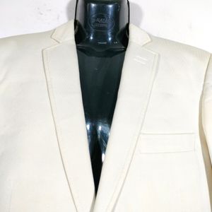 Off White Blazer And Pant Sets (Men's)