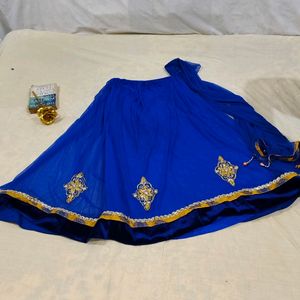 Anarkali Suit With Skirt For  Girls