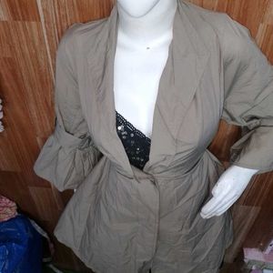 Beautiful Imported Flared Trench Overcoat