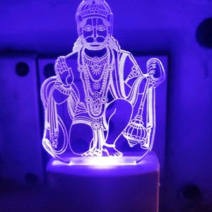 Multicolor Hanuman Ji Lamp