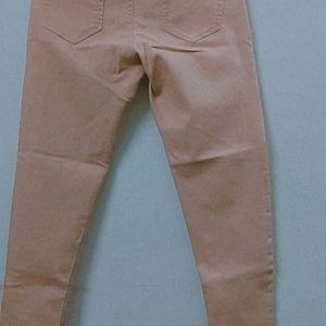 Pastel Pink Denim Jeans from FBB