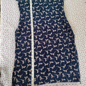 Navy Blue Kurta XL