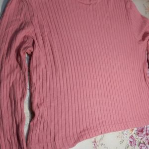 Long Sleeved Ribbed Top