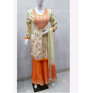 Newly Party Wear Sharara /Garara Diwali Fest