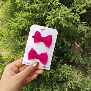 Pink Bow Hairclip💗