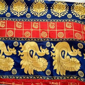 Crape Shining Silk Type Saree