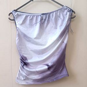 Asymmetrical Lavender Top