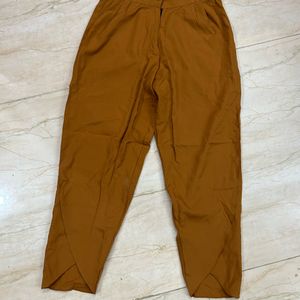 Tulip Brown Casual Trouser