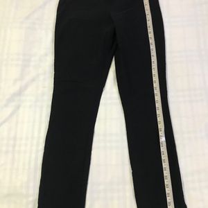 Stretchy Black Slim fit Pant/leggings Waist 28-30