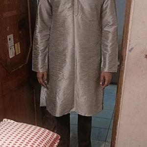 Silver Kurta Pajyama