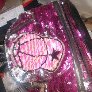 Sequin Backpack For Women