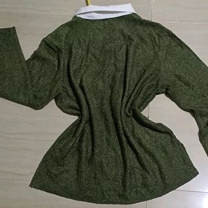 Korean Full sleeves Collar T-shirt