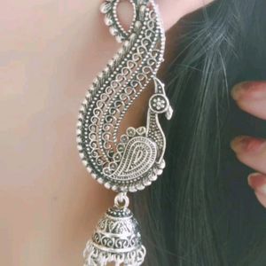 Designer Peacock Earrings