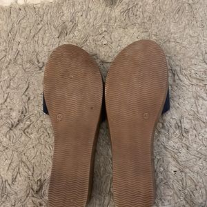 Ladies Slip Ons, Blue, Size 40