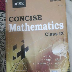 CONCISE MathematicsClass-IX