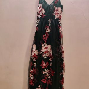 Korean style Beautiful Maxi Dress