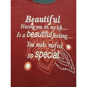 Quote Long Tshirt