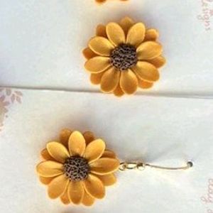 Combo Flower Earrings