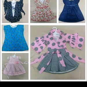 Combo Of 6 Baby Girl Dress 🎉Grab Fast🎉