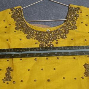 Haldi Ceremony Sharara Suit