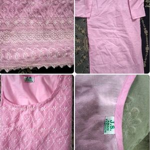 New Chikankari Kurti