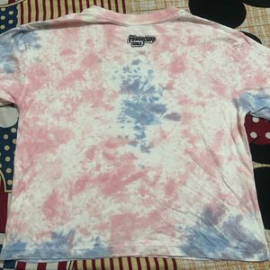 TIE DYE POWEPUFF GIRLS T-SHIRT