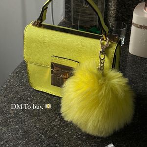 Neon Yellow Aldo Bag