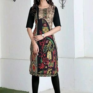 New Black Designer Kurti